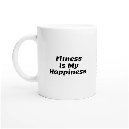 Fitness Mugg med Träning Grafik för Kaffe till Gymmet - Premium Print Material from Picatshirt - Just 229 kr! Shop now at Picatshirt