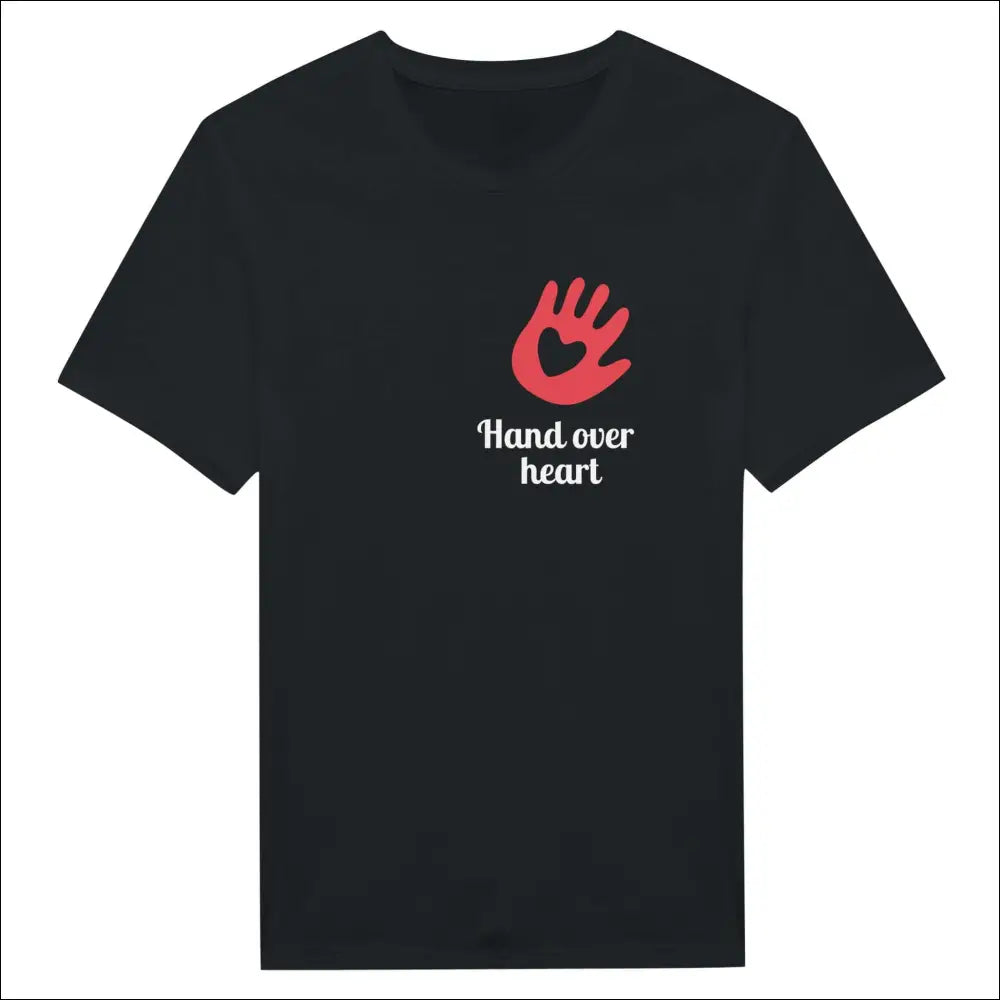 Handen på hjärtat: T-shirt för förtroende - Premium Print Material from Picatshirt - Just 229 kr! Shop now at Picatshirt