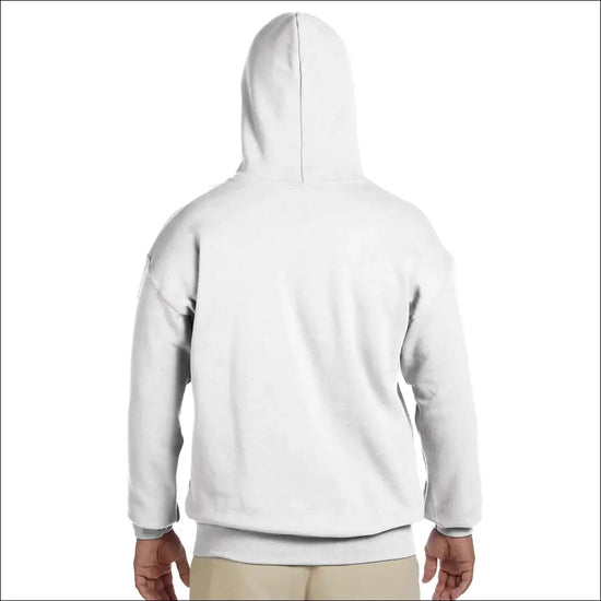 Infinity Style Vit Hoodie med Oändlighetstecken - Print Material