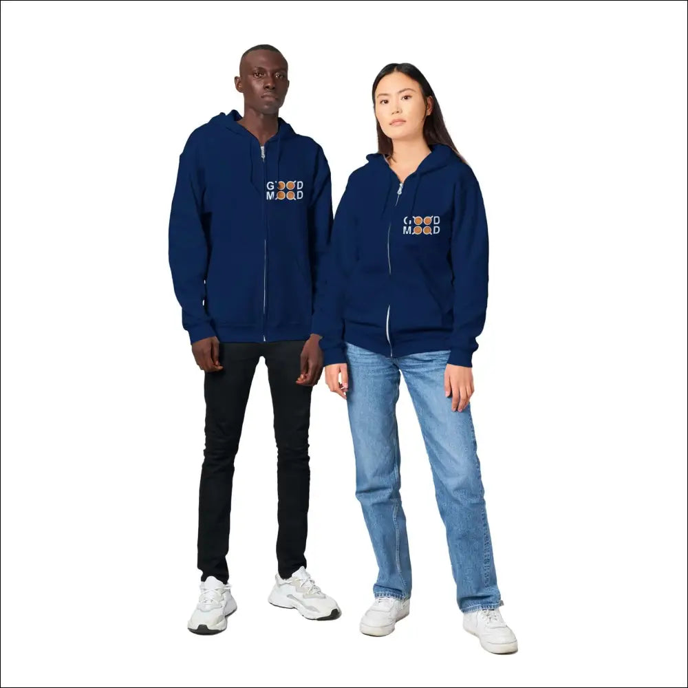 Klassisk Hoodie Good Mood för 2 en positiv stil - Print Material