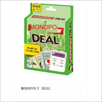 Minecraft Uno-kortspel och Monopoly Deal kortspel - DEAL-GREEN - mutual