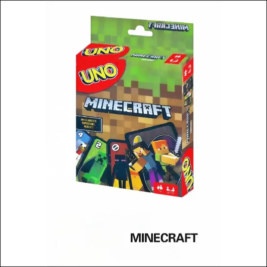 Minecraft Uno-kortspel och Monopoly Deal kortspel - MINECRAFT - mutual