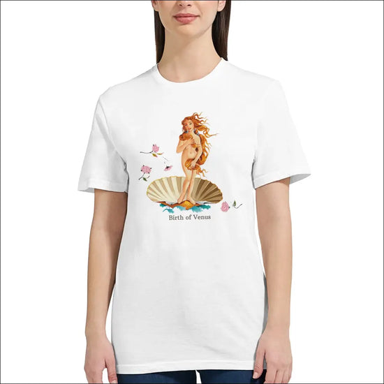 Venus T-shirt inspirerad av Sandro Botticellis Födelsen av Venus - Premium Print Material from Picatshirt - Just 279 kr! Shop now at Picatshirt