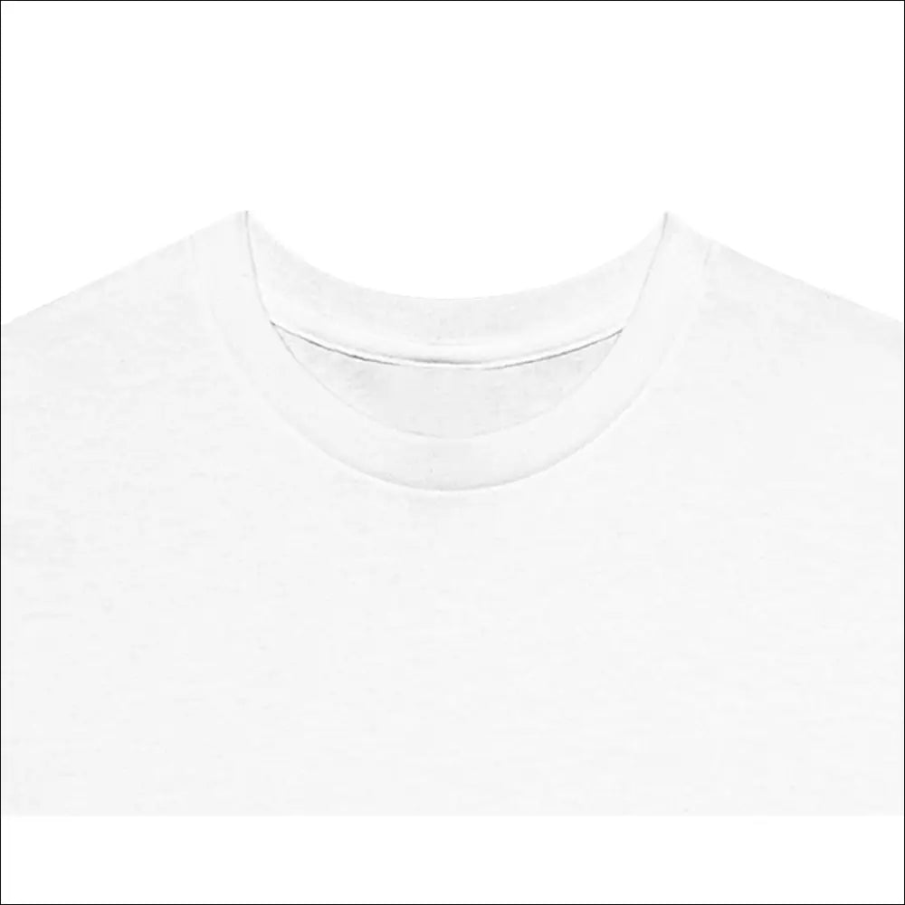 Vit T-shirt med Målvakten karaktär i mål - Print Material